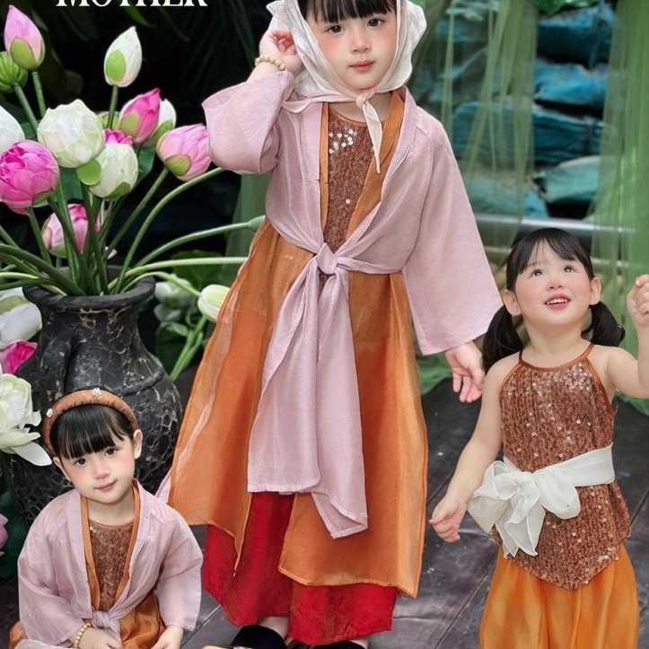 Lung la lung linh set / nguyệt nhi sequin / dear mother ơi