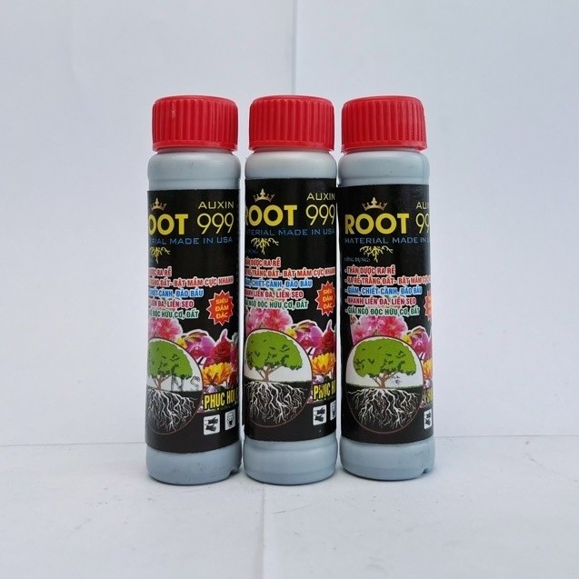 Combo 10 lọ Thuốc Kích Rễ Auxin Root 999 – Thần Dược Ra Rễ Trắng Đất, Bật Mầm Siêu Tốc Cho Cây Cảnh 