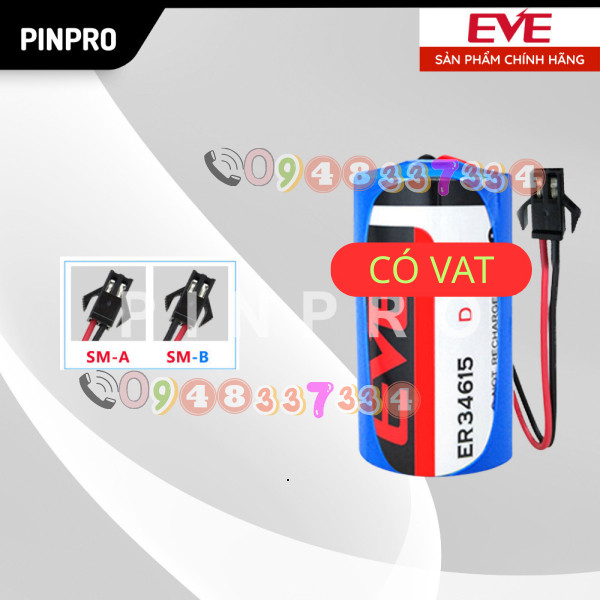 Pin EVE ER34615 3.6V 19000mAh chính hãng