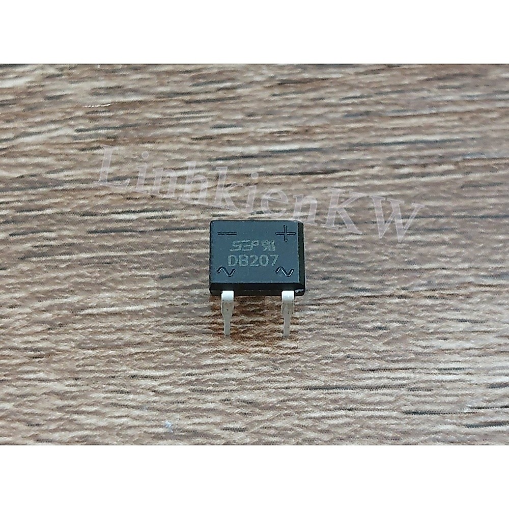 (10 con) Diode cắm DB207 2A 1000V db207s  mới ,chính hãng 100%.