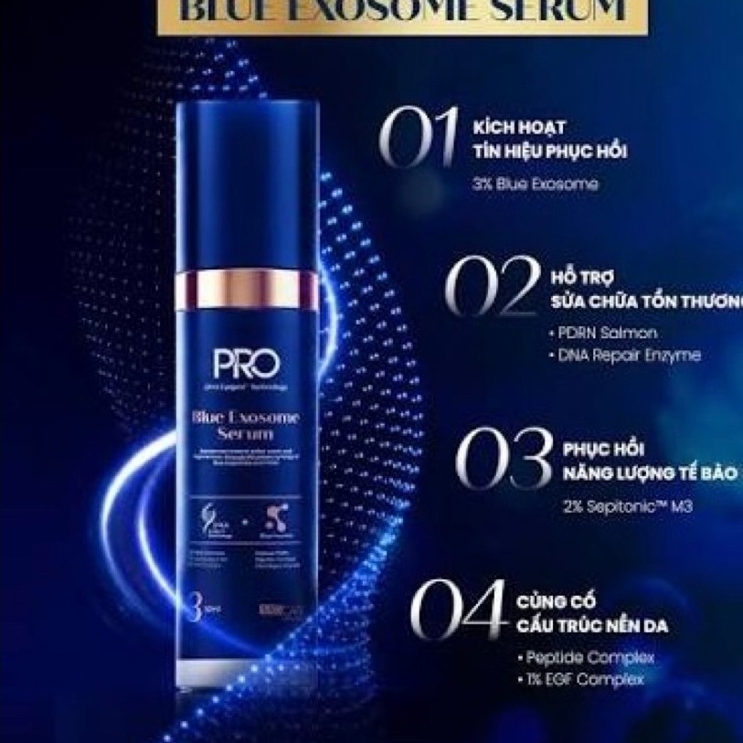 Serum MDcare Blue exosome phục hồi và trẻ hoá da