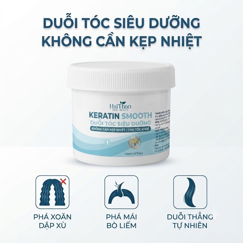 (Duỗi thơm) Thuốc duỗi tóc tại nhà không kẹp nhiệt, ép side nam, phá xoăn dập xù, ép thẳng tóc tự nh