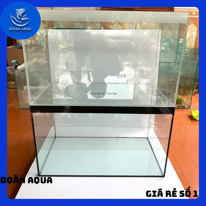 Bể cá 50x30x30 kính 5ly mài full vi tính an toàn,dán giấu keo