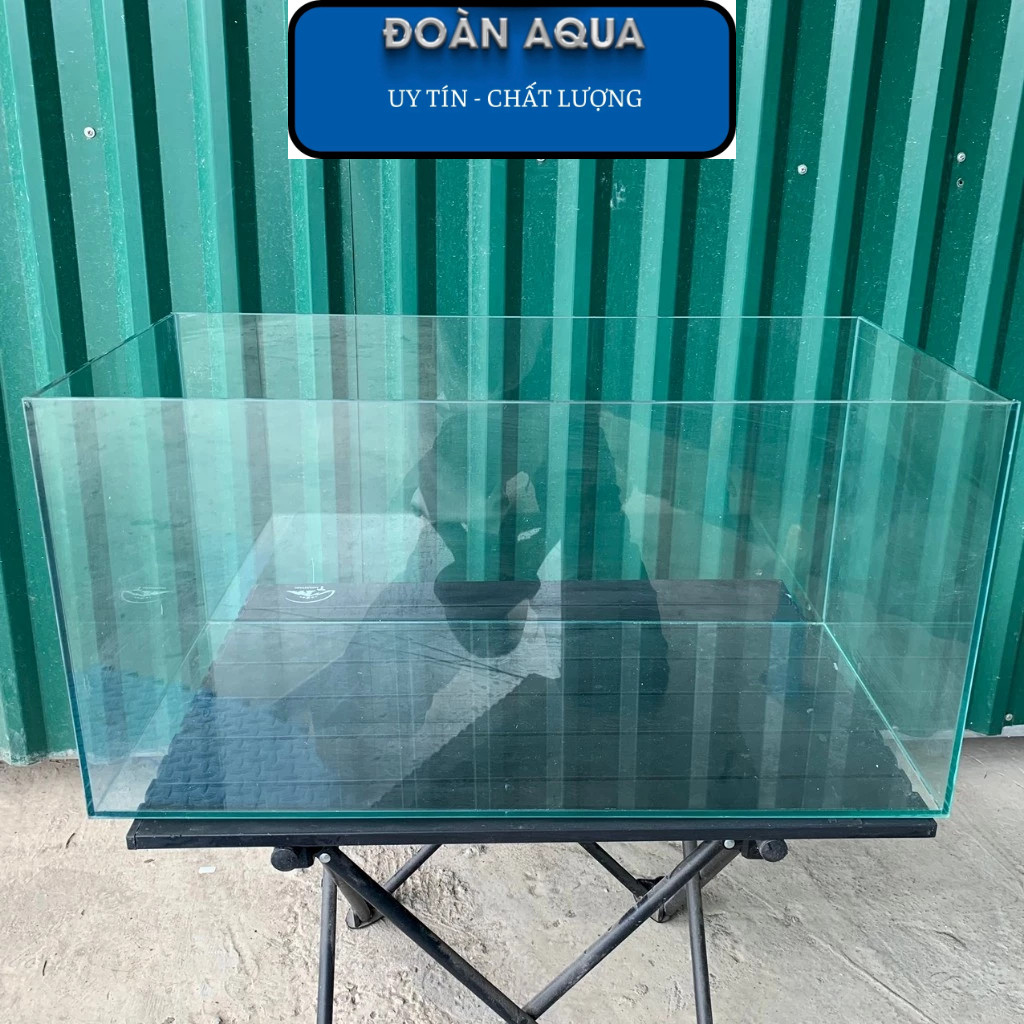 Bể Cá Kích Thước 60x30x30 Kính 5ly 8ly Dán Dấu Keo Mài Full Vi Tính Tặng kèm Quà Tặng