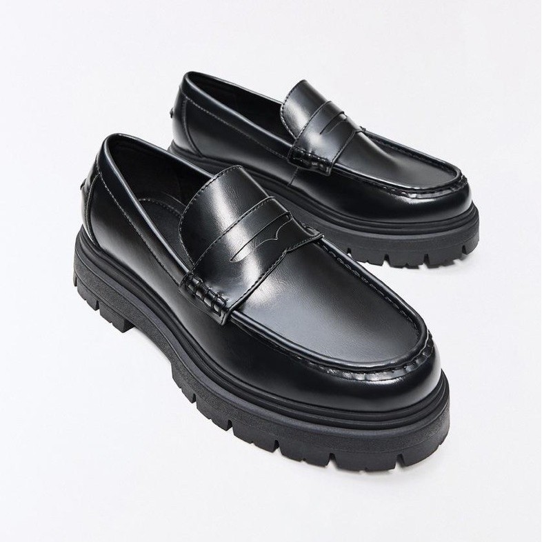 Giày lười Penny Loafer Bershka chính hãng