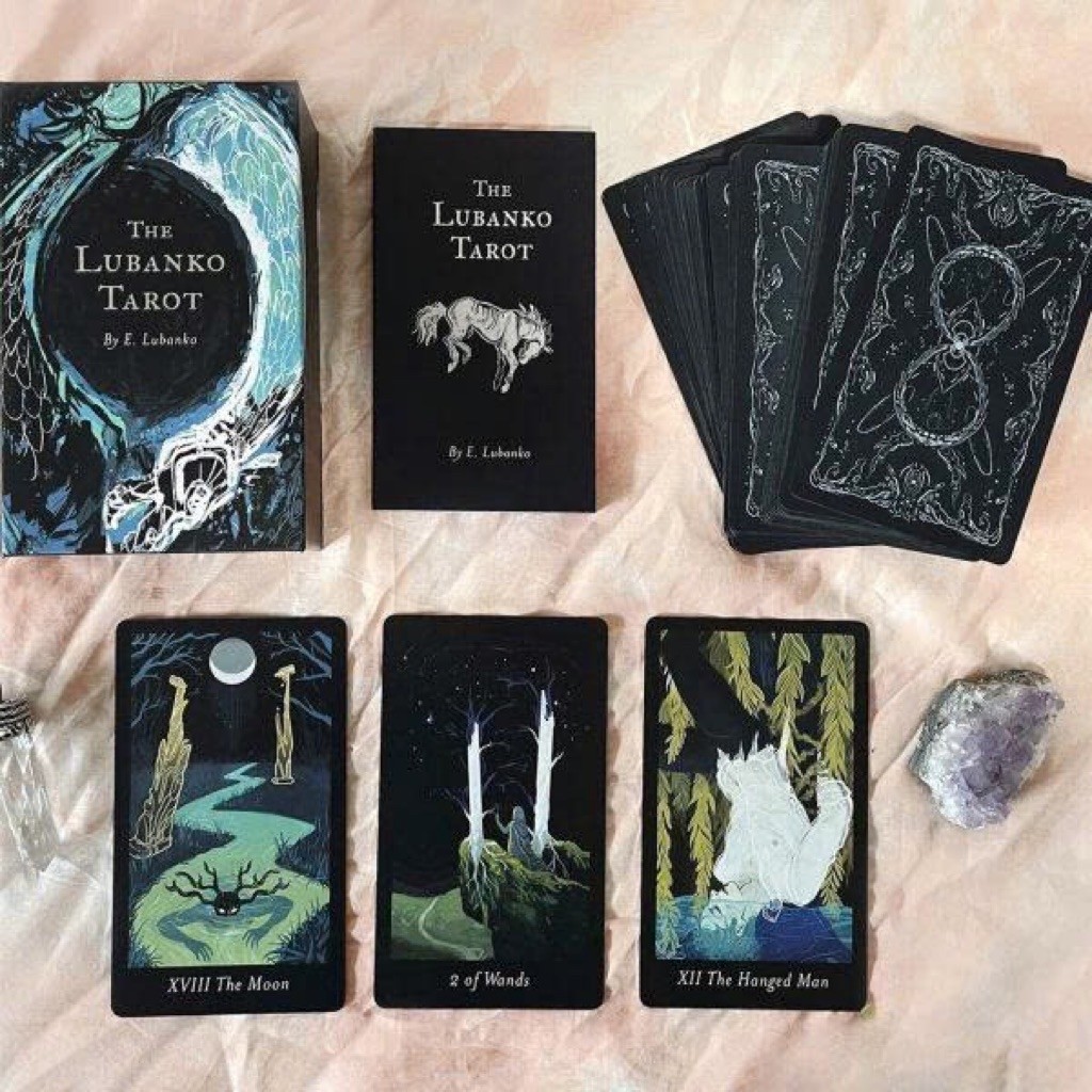 𝗟𝗨𝗕𝗔𝗡𝗞𝗢 𝗧𝗔𝗥𝗢𝗧 | Bộ bài tarot Lubanko bản rider 78 lá size 12x7cm hành trình thị giác qua sự huyễn tư