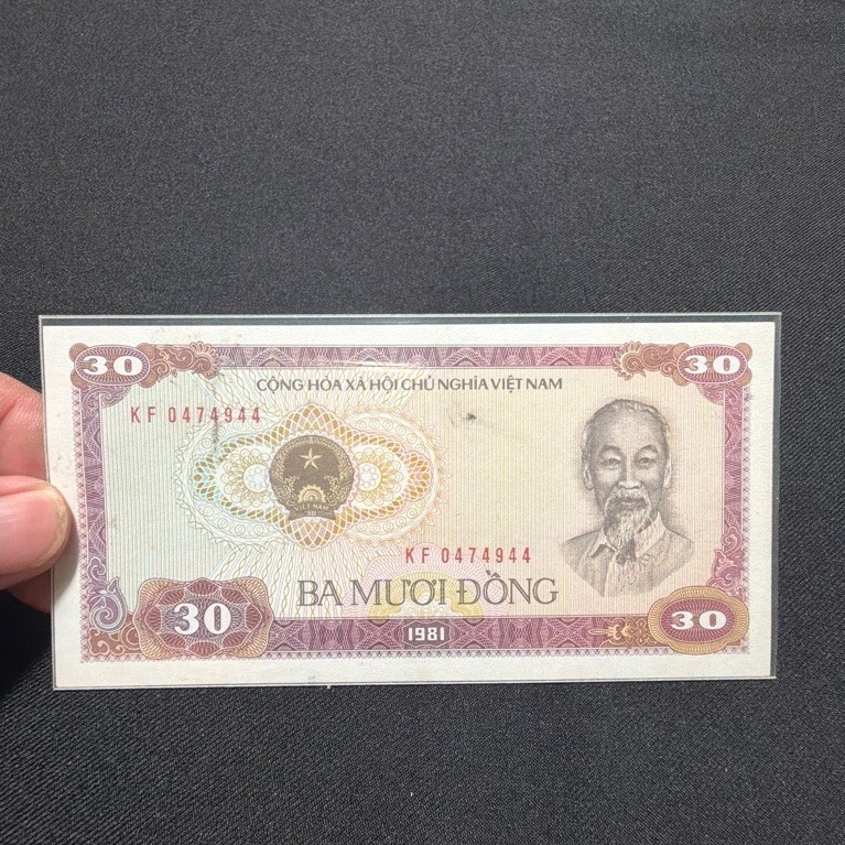 VN07: Sưu tập 30 đồng 1981 đã hết hạn lưu hành thích hợp làm vật phẩm sưu tầm