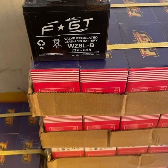 Bình ẮC QUY 12v - 6Ah