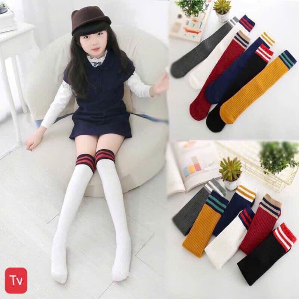 Set 10 đôi tất bốt cho trẻ 4_10year.tất bốt cao cổ cho bé