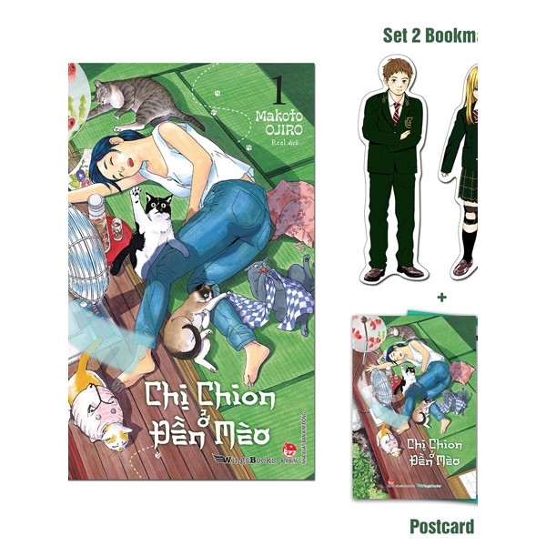 Manga - Chị Chion Ở Đền Mèo - full 9 tập (end)