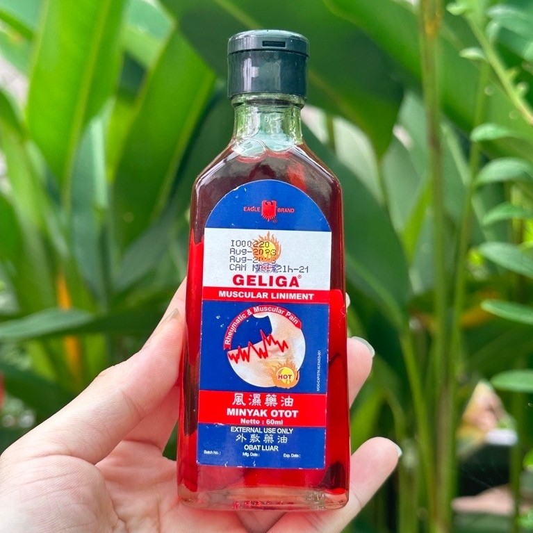 DẦU NÓNG INDONESIA - GELIGA MUSCULA LINIMENT MỚI