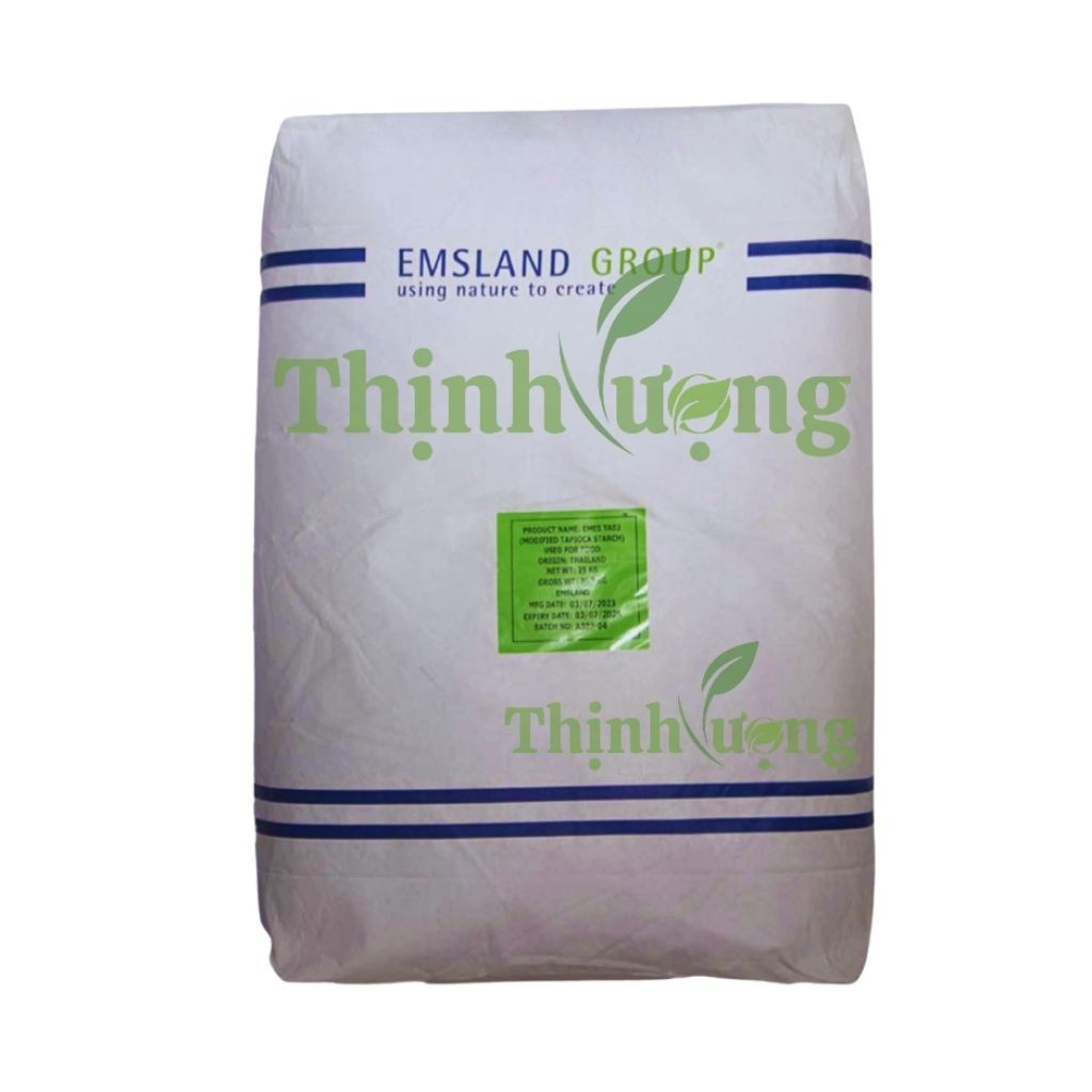 25KG Tình Bột Biến Tính Mì EMFLO TV 50 E1412 Emsland Thái Lan - Modified Tapioca Starch