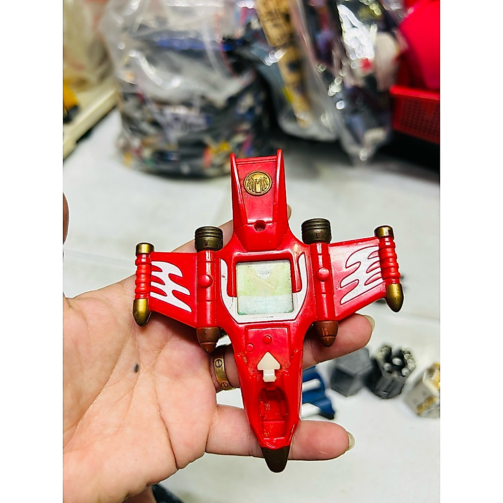 Đồ chơi siêu nhân cuồng phong Bandai 2004 Power Rangers Ninja Storm Ninja Hawk Mini Playset