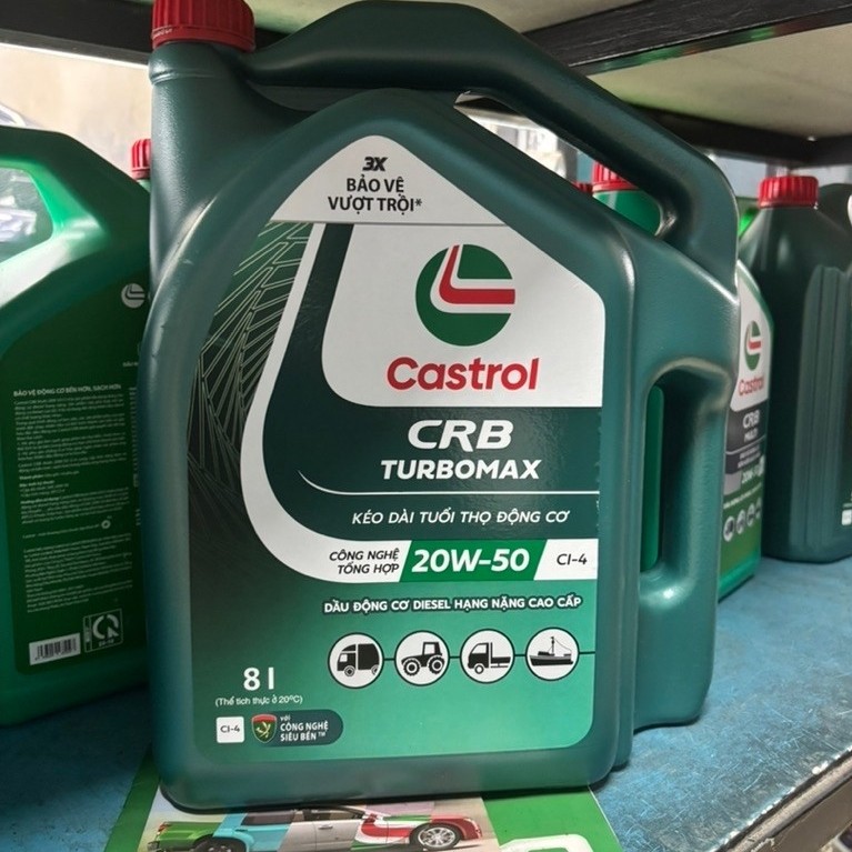 Castrol Turbo Cl-4 20w50 8lit