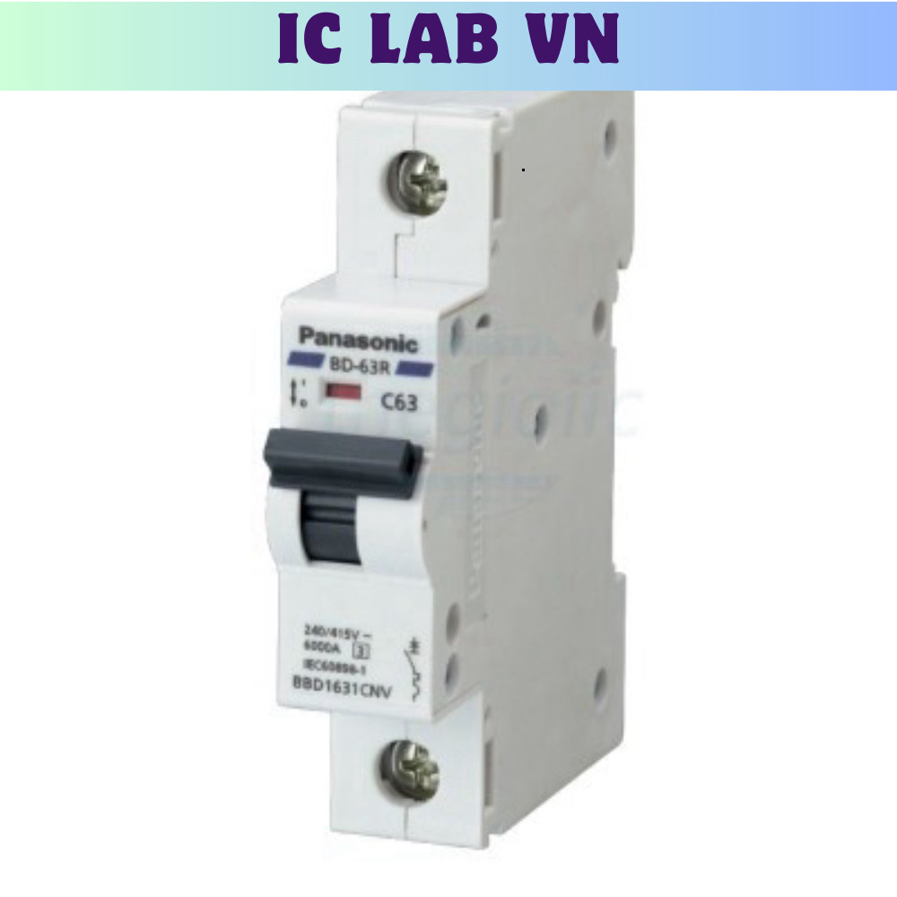 BBD1161CNV Aptomat MCB Panasonic 1 Cực 16A Ic Lab VN
