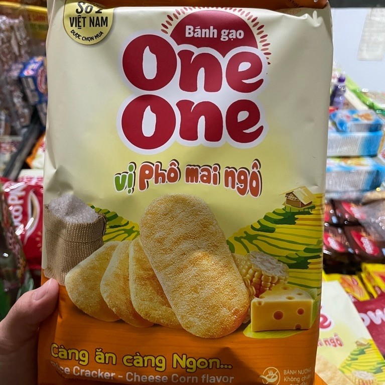 Bánh Gạo One One Vị Phô Mai