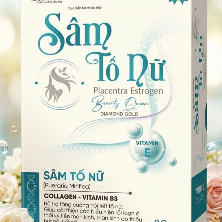 Viên uống Sâm Tố Nữ Placentra Estrogen cải thiện nội tiết tố nữ (Hộp 30 viên).