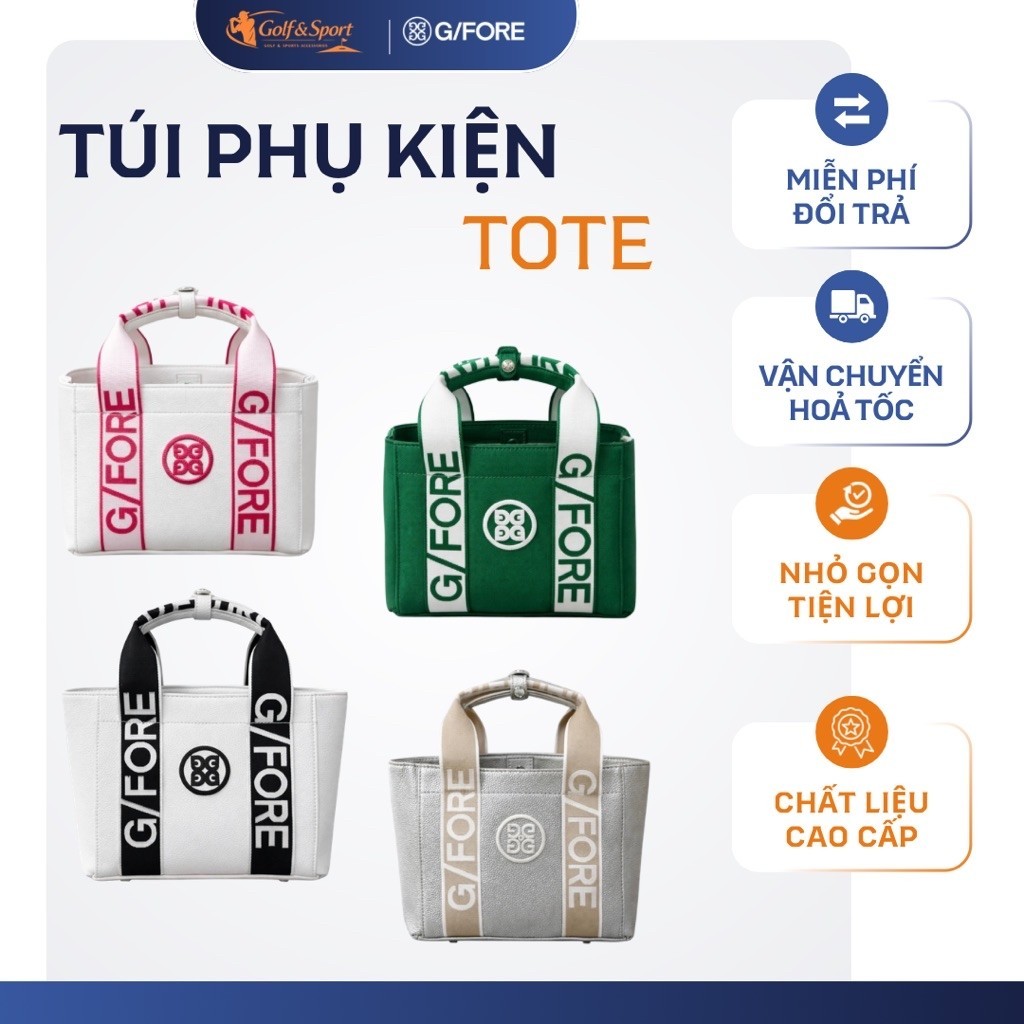 Túi Xách Golf Mini Tote G/FORE – Túi Golf Thời Trang Cao Cấp Cho Golfer ( G/FORE x Golfworldforall )