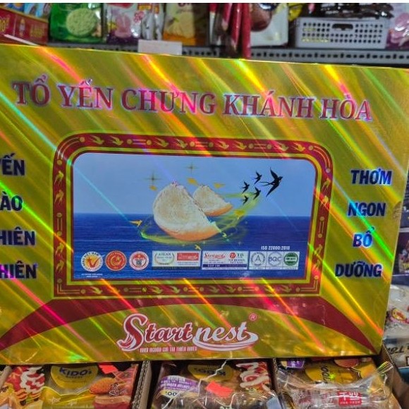 Yến sào thiên nhiên Starnet Khánh Hòa chứa đường ISOMALT