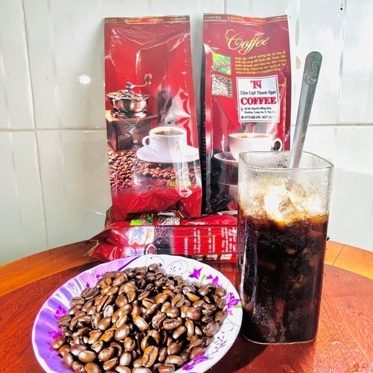 Cafe 250 - Cafein nhẹ - Cà Phê Nguyên Liệu, dòng robusta đắng ít