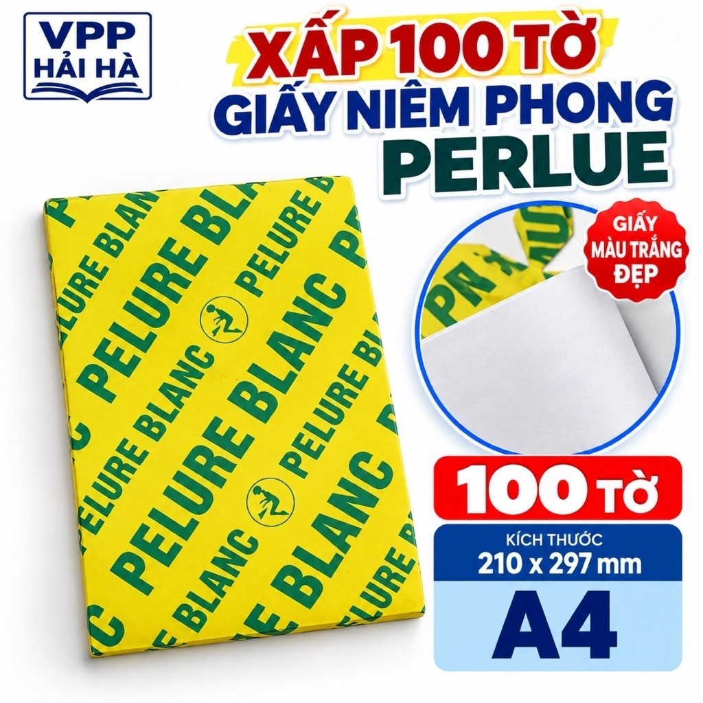 1 xấp Giấy niêm phong Perluya