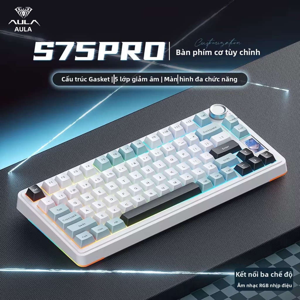 Bàn phím cơ Aula S75 pro