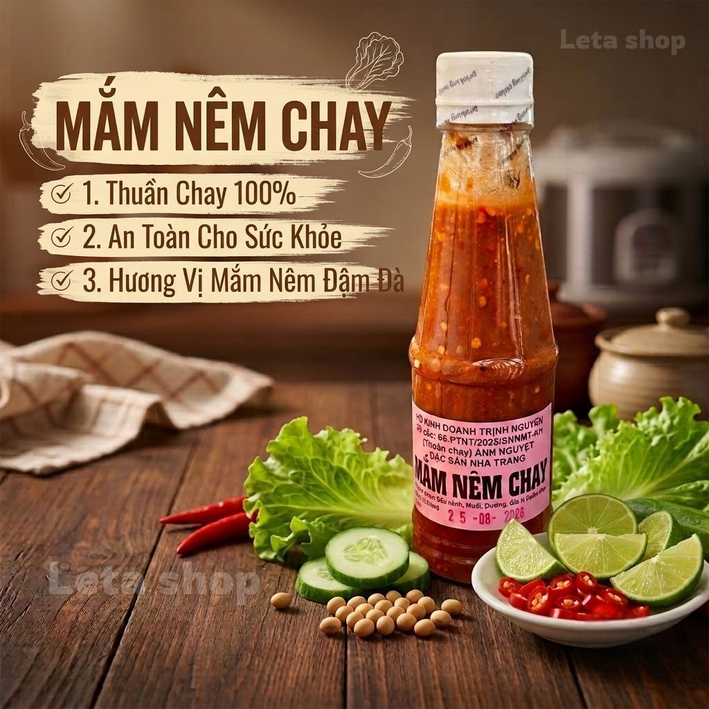 Mắm nêm thuần chay (Ánh Nguyệt)