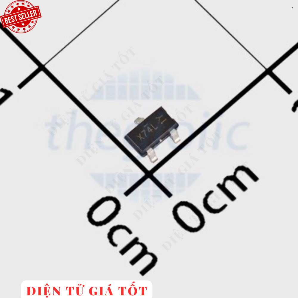 [10 Cái]- AO3407A MOSFET Kênh P 30V 4.3A SOT-23-3 Điện Tử Giá Tốt 886