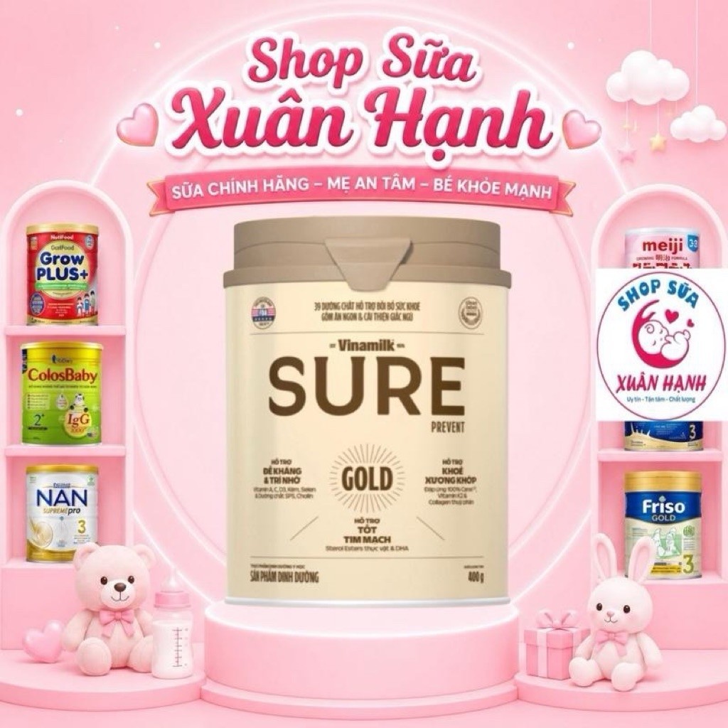 Sữa Sure Prevent gold 900g