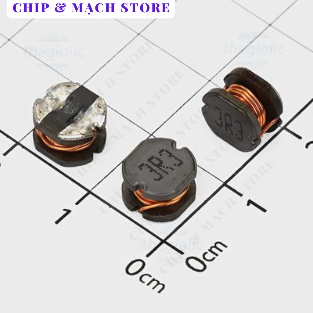 [10 Cái]- Cuộn Cảm Dán SMD CD75 7855-3R3 3.3uH 3.1A Chip & Mạch Store