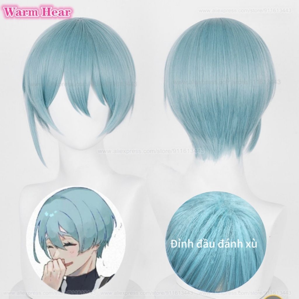 [Sẵn] Wig/Tóc giả Yo Hiori - Blue Lock [Miu Cosplay]