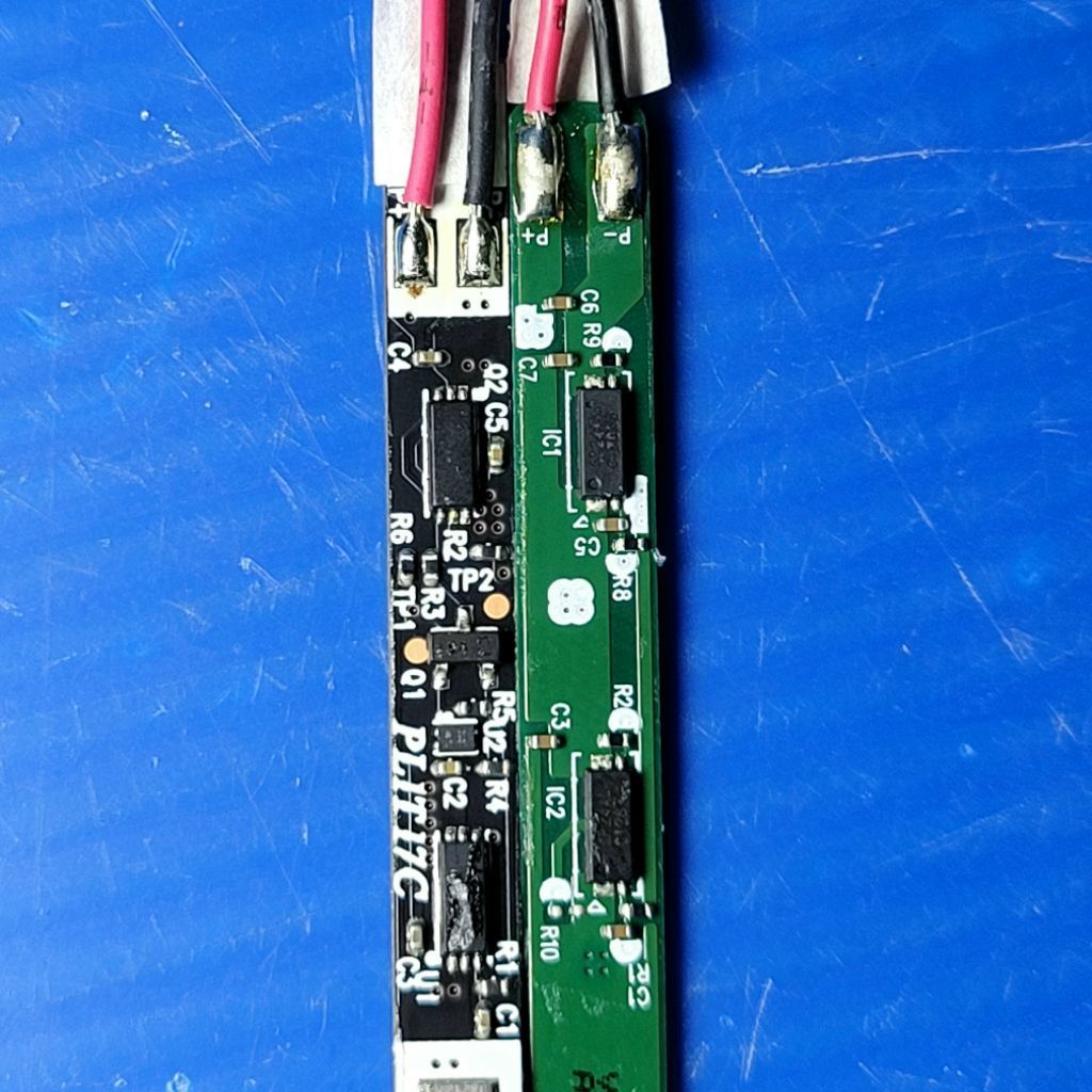 Combo mạch bảo vệ bms 1s cho pin 18650