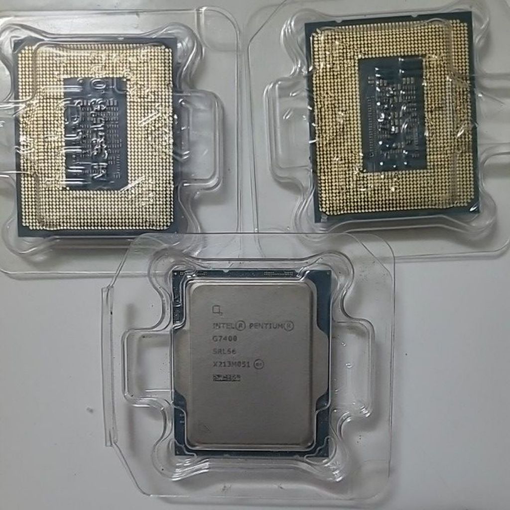CPU G7400 G7400T sk1700 xài main H610, B660, B760, Z690, Z750 và Z790.