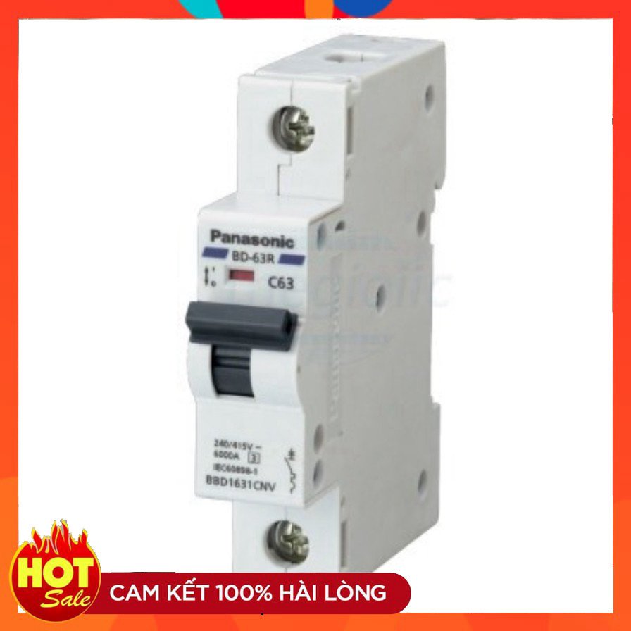BBD1161CNV Aptomat MCB Panasonic 1 Cực 16A ChipViet Store