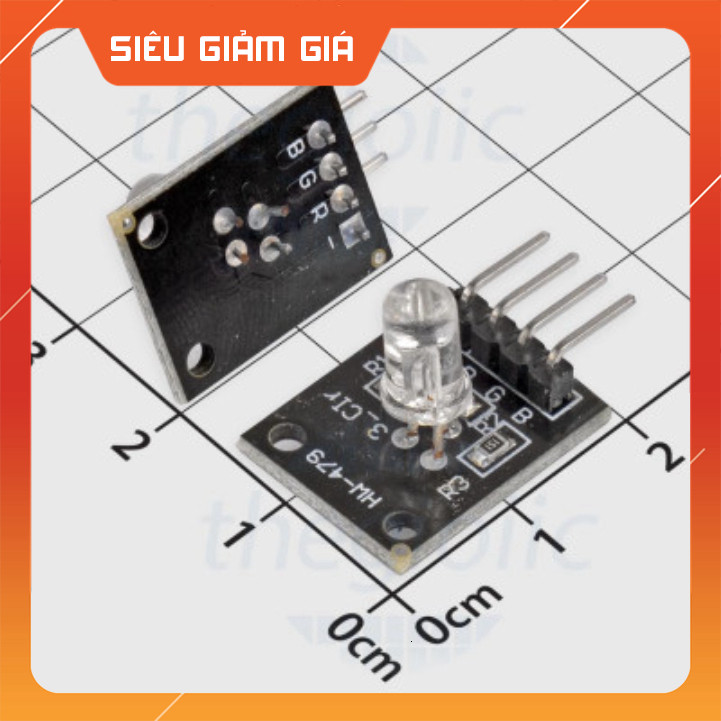 [5 Cái]- KY-016 Mạch LED RGB 5VDC SmartFix Linh Kiện