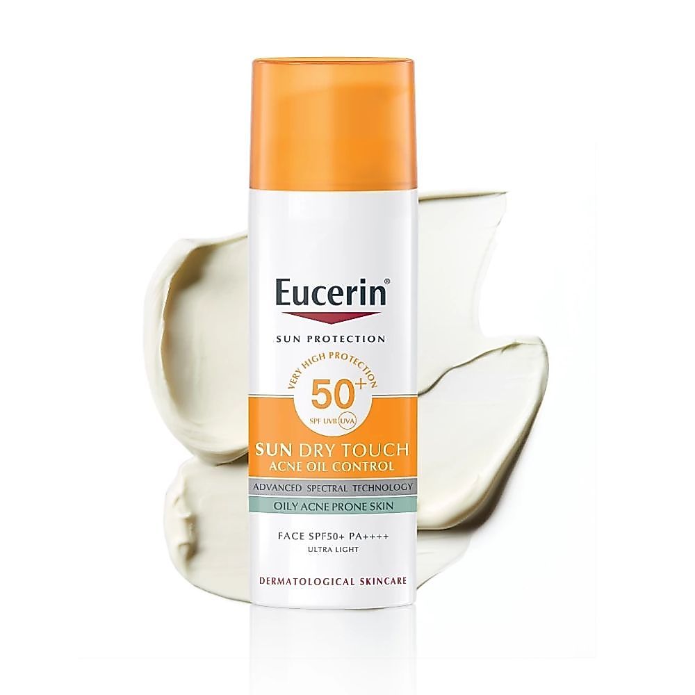 Ảnh 3 của Kem chống nắng Eucerin Sun Dry Touch SPF50+ giúp kiểm soát nhờn, ngừa mụn.