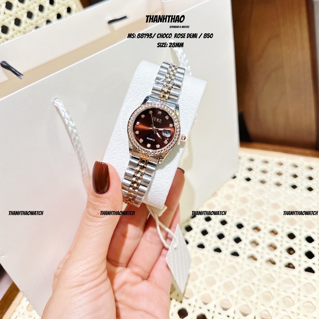 Đồng hồ nữ Chính Hãng THANHTHAO WATCH IEKE88193