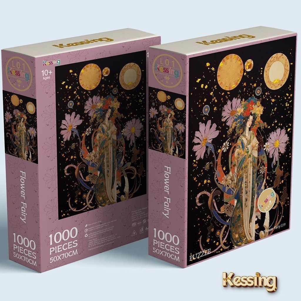 KESSING PUZZLE 1000pcs FLOWER FAIRY