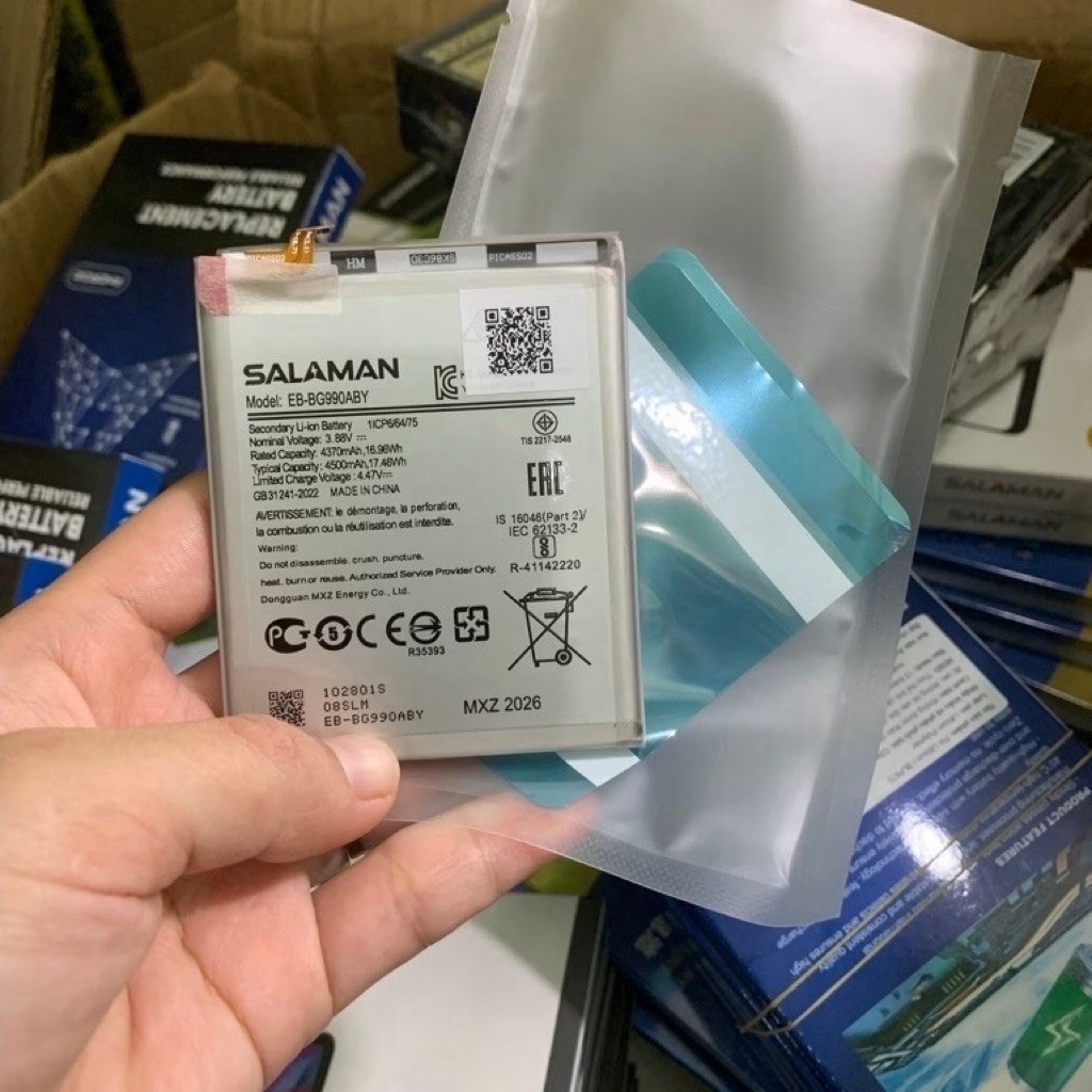 (EB-BG990ABY) Pin Samsung S21 FE- pin zin chuẩn ic chính hãng