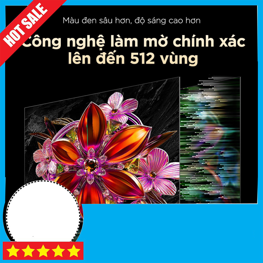 IB ĐẶT HÀNG  Tivi TCL QLED 75Q6C 75inch 4K Google TV QD-Mini LED HDR10+ Tần Số Quét 144Hz Hình Ảnh S