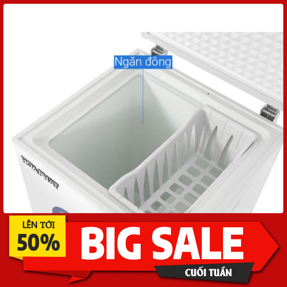IB ĐẶT HÀNG  Tủ đông Hòa Phát HPF AD6107 107L và AD6162 162L Điều chỉnh nhiệt ngoài Khóa an toàn Bảo