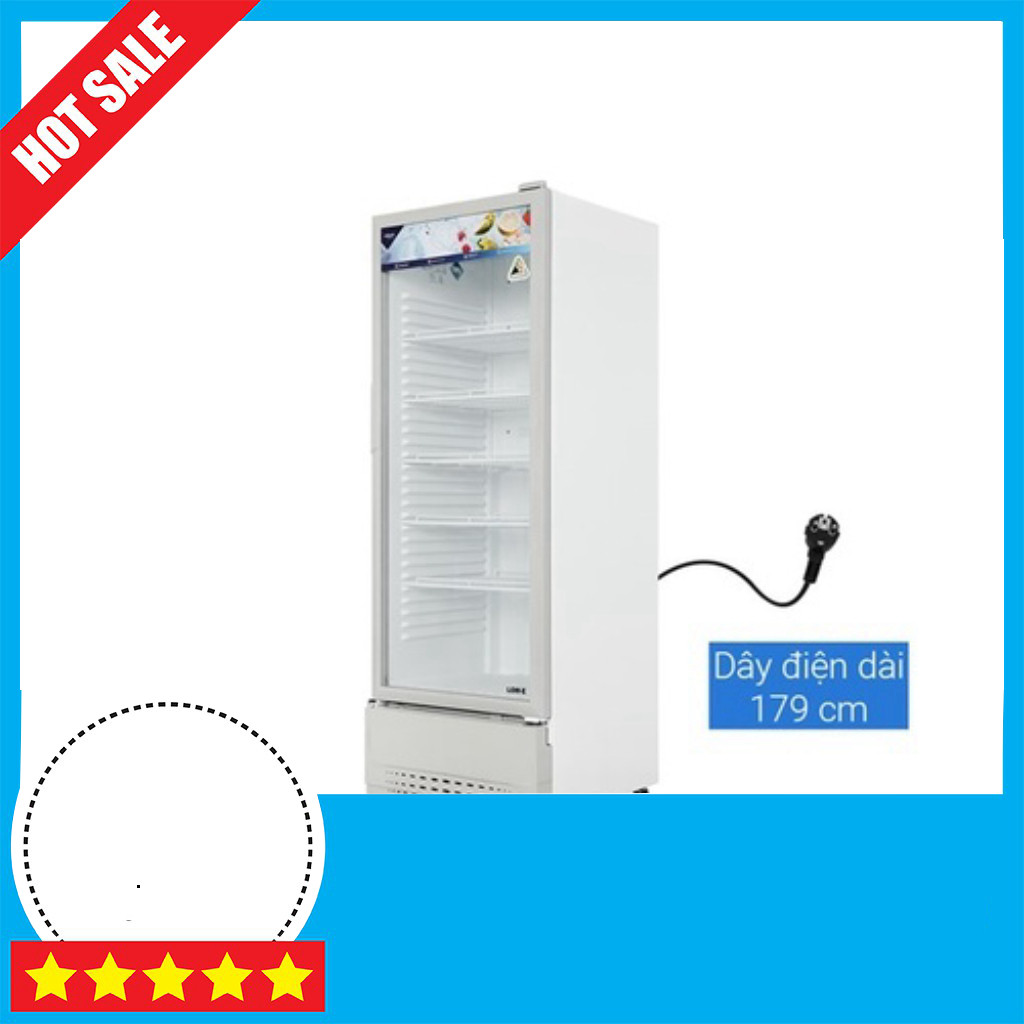 IB ĐẶT HÀNG  Tủ mát Aqua AQS-AF440N 320 Lít Dàn Lạnh Đồng Làm Lạnh Nhanh Tiết Kiệm Điện Chính Hãng B
