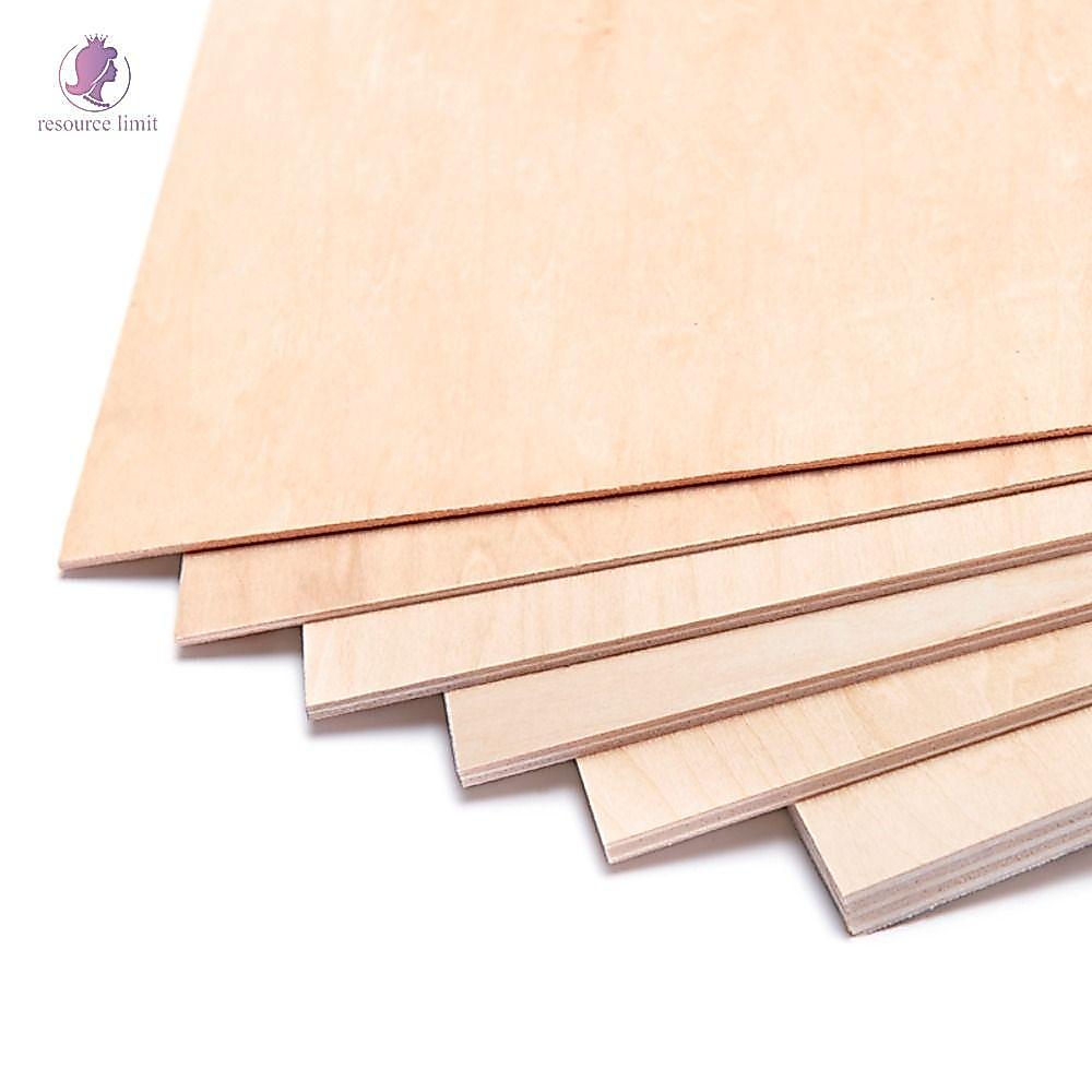 TÀI NGUYÊN GIỚI HẠN Gỗ Basswood Ván ép Máy bay Đồ chơi Tàu Vật liệu xây dựng Mô hình Gỗ DIY Tấm ván 