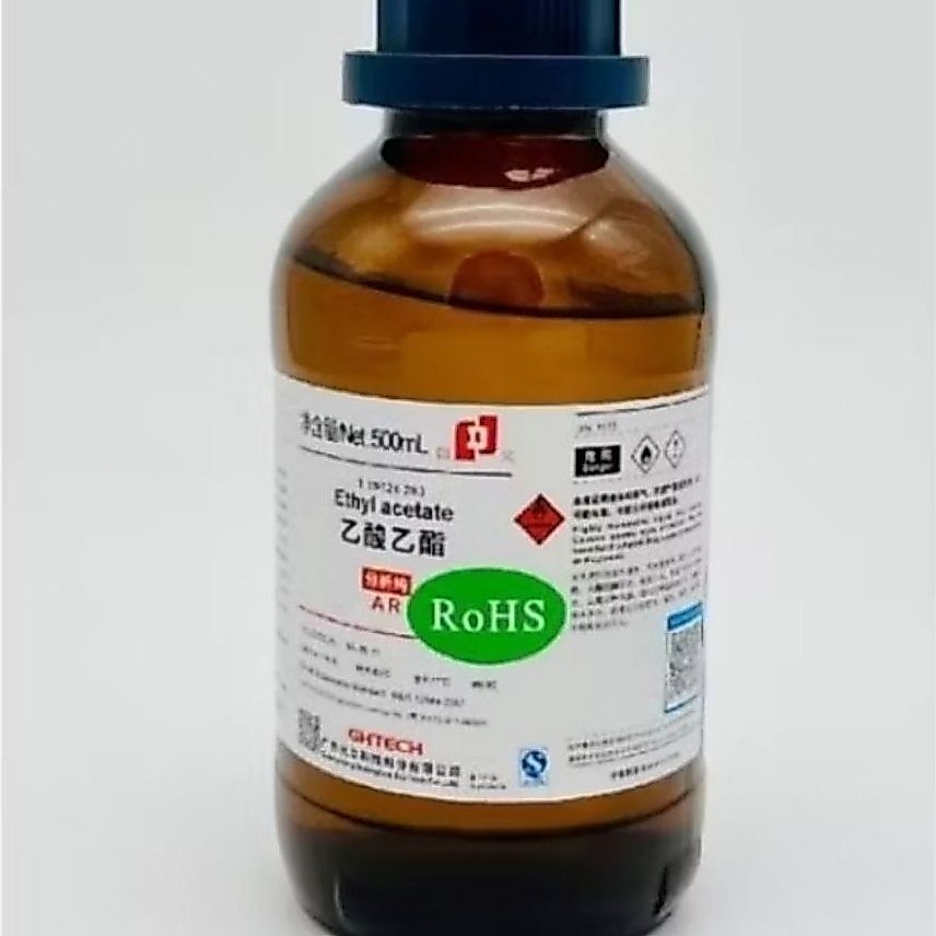 dung dich Ethyl Acetate (Chai 500ML, AR, GHTECH, Cas 141-78-6)