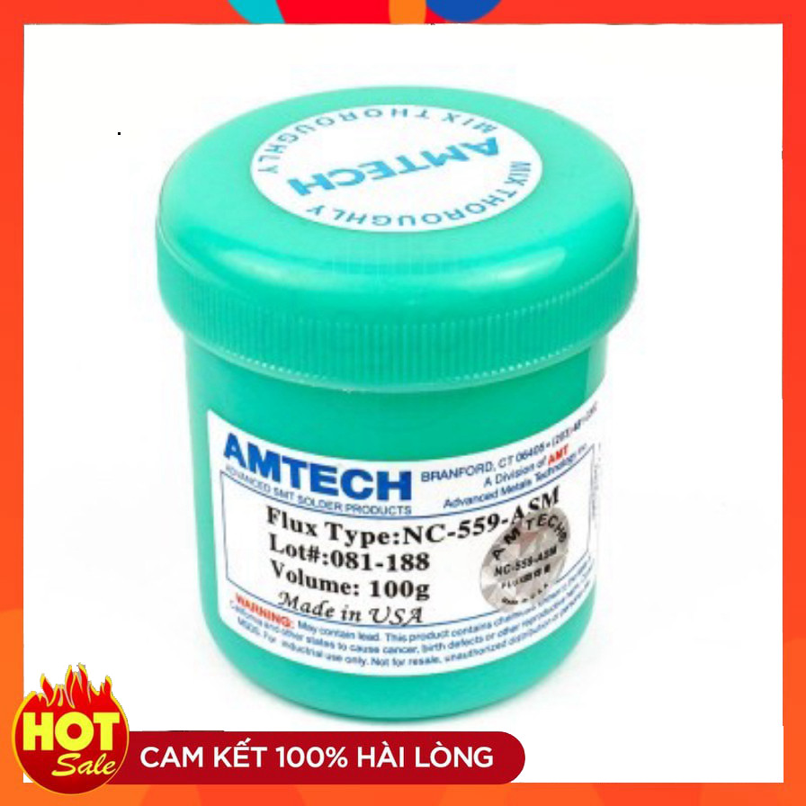 NC-559-ASM Mỡ Hàn Amtech 100G ChipViet Store