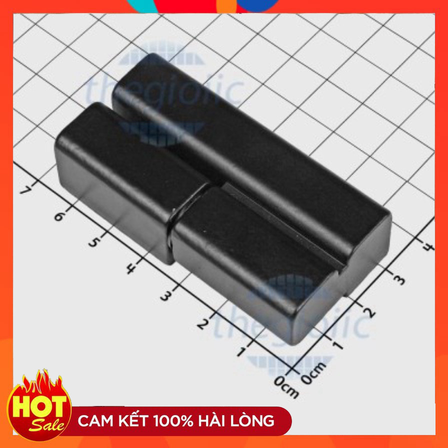 CL203-2 Bản Lề Tủ Điện Màu Đen Phải 64mm ChipViet Store