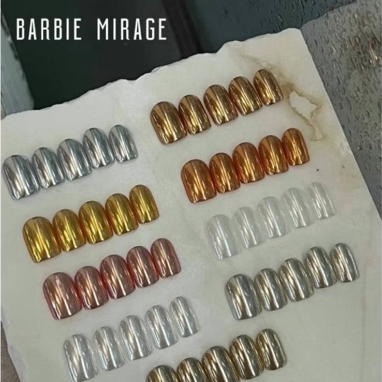 TRÁNG GƯƠNG BARBIE MÀU BẠC MA01