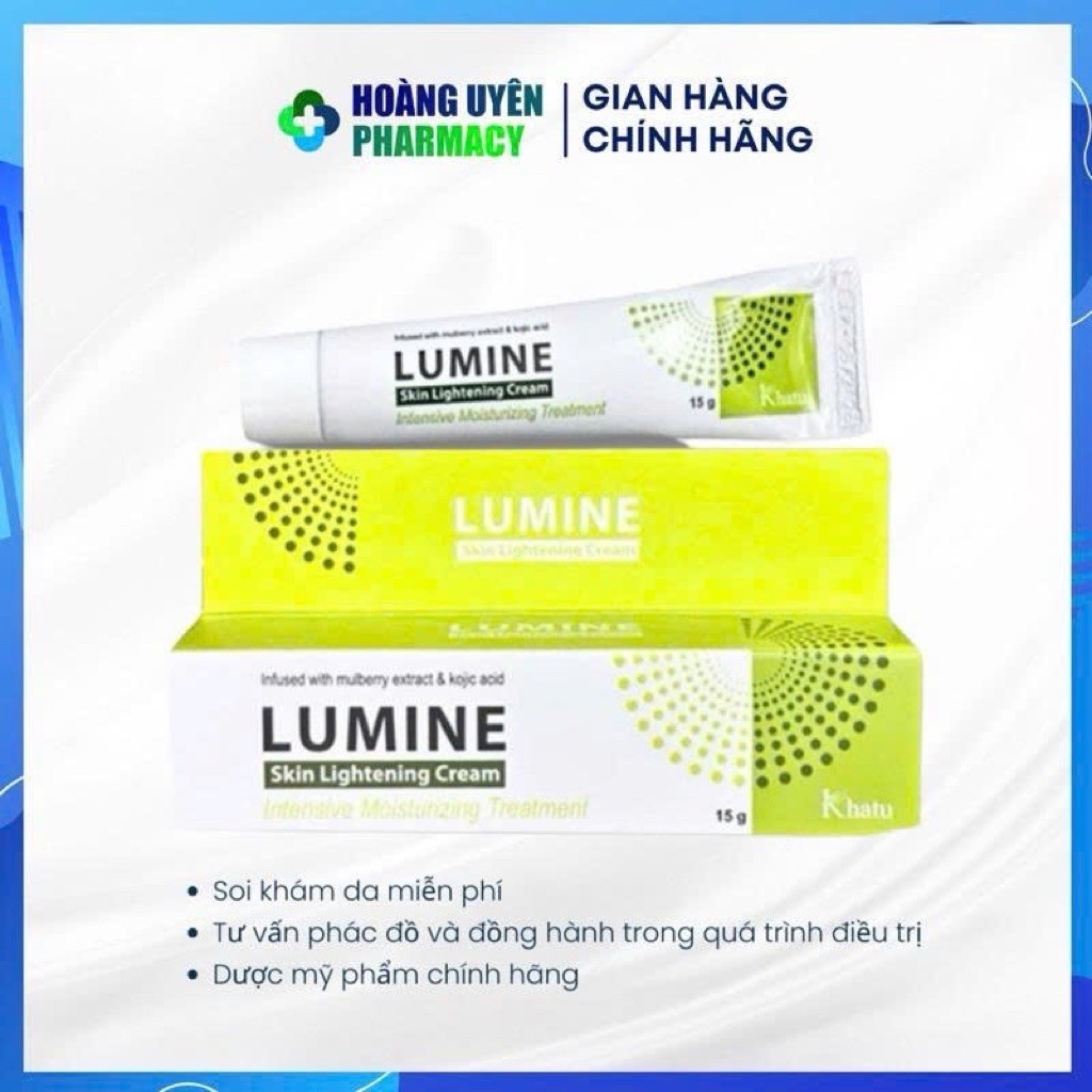 LUMINE Kem Dưỡng Hỗ Trợ Sáng Da 15g Lumine Skin Lightening Cream
