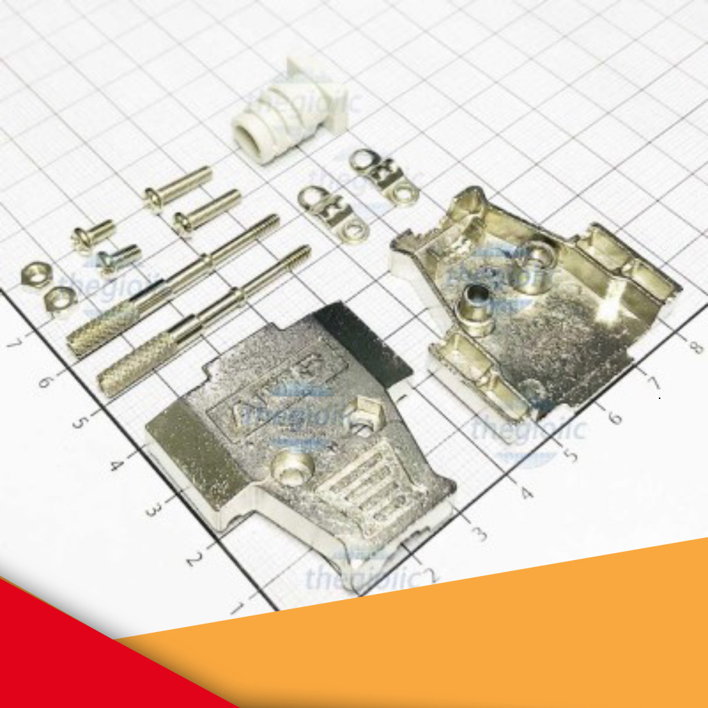 Vỏ Nhôm DB15 2 Hàng, DB26 3 Hàng, Chân D-Sub GearHub