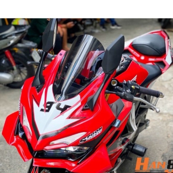 Ngàm gió Racing v2 CBR150R 2021/2022/2023 bản to / Cánh gió ngàm gió Racing v2 CBR150 K45R